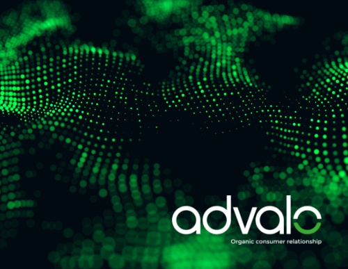 Logo Advalo, relation consommateur organique