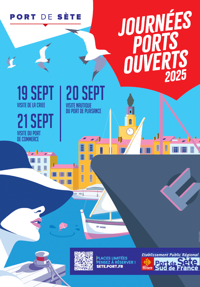 Journées portes ouvertes du port de Sète 2025.